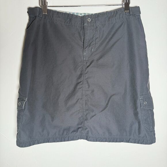 Horny Toad Pants - Toad & Co Horny Toad Gray Skort Women's Size 8 Athletic Hiking Outdoor